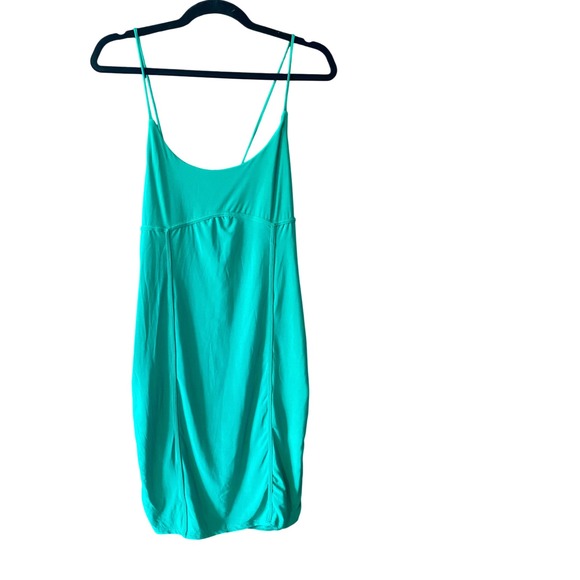 21 Saints Bodycon Dress Sleeveless Mini Dress Party Cocktail Clubwear Slinky S L - Picture 1 of 11